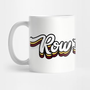 Row The Boat - Cursive Mug